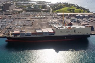 Pasha Hawaii Unveils Order for Two LNG-Fueled Boxships