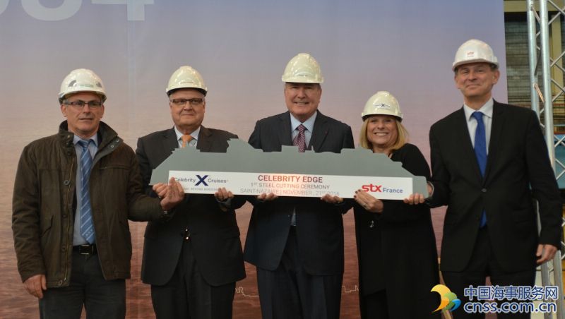 Steel Cut for Celebrity Cruises’ New Edge Class Ship