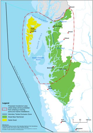 Canada to Formalize Crude Oil Tanker Moratorium on British Columbia’s North Coast