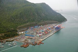 Fairview Container Terminal Expansion Three Quarters Done