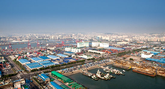 仁川港 吞吐量 港口