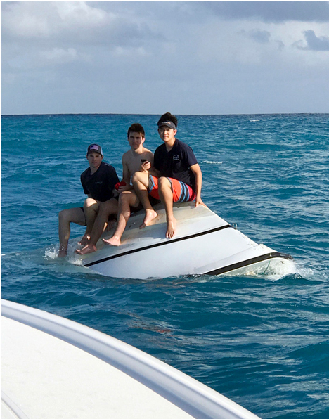 幸运！美3名青少年被困海上沉着应对终获救