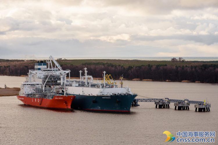 Spotted: First Small-Scale LNG Reload Op at Klaipeda