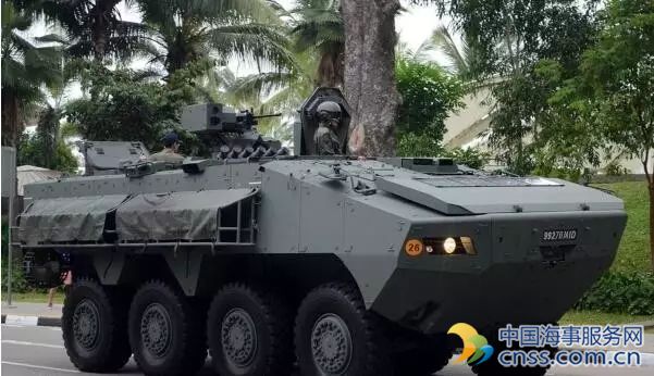 新报：新加坡被扣装甲车“消失” 香港海关称仍在调查