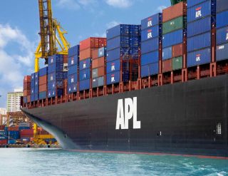 Boxships Collide off Johor, Oil Spills from APL Denver