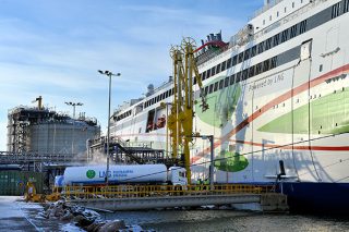 Tallink’s New Ferry Bunkered with LNG for the 1st Time