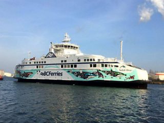 BC Ferries’ First LNG Ship Arrives in British Columbia