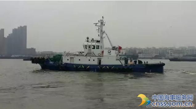 三林船厂交付新年第一艘新建拖轮