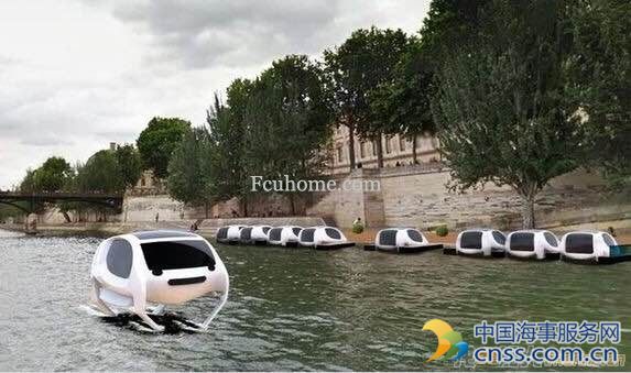 SeaBubbles推出全球首款水上出租车