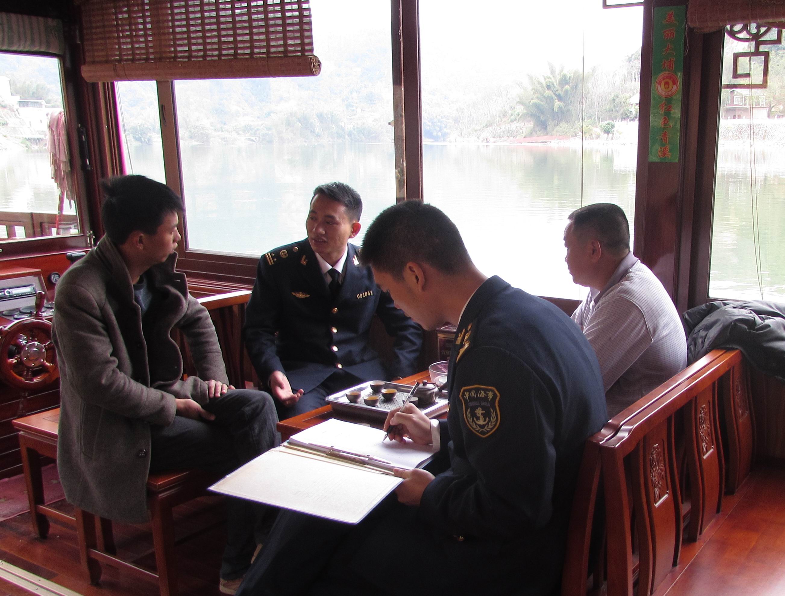 梅州大埔海事处加强节前旅游客船安全监管工作