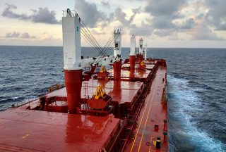 MES Delivers Bulk Carrier to Genoa Shipping