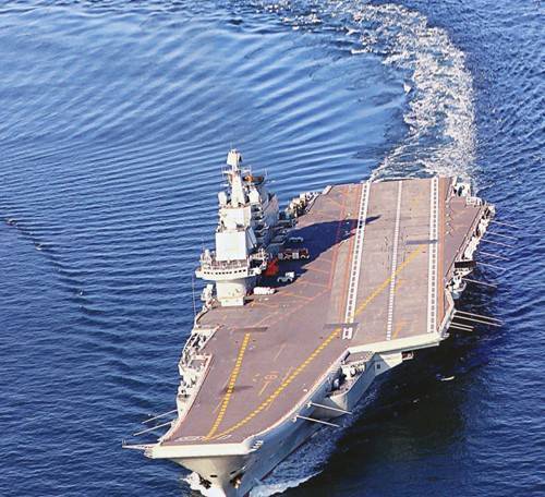 国内首艘国产航空母舰“山东舰”建造成型
