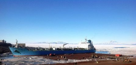“MT Maersk Perry”号抵达南极洲