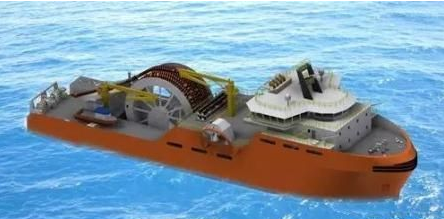广东中远船务开建全球首制原油转驳船