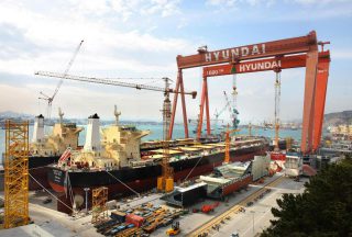 Hyundai Heavy Ends Year in Black