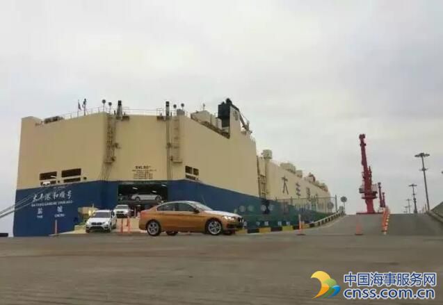 大丰港“杀”入沿海滚装船运输