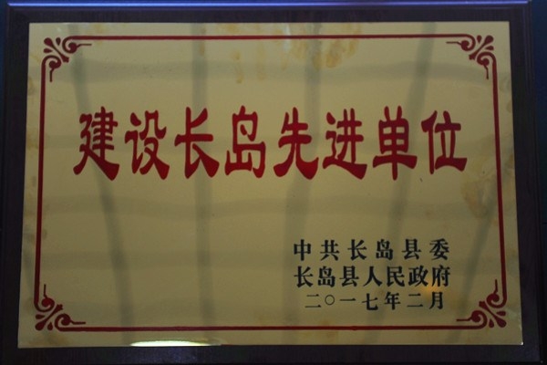 长岛海事处获得“建设长岛先进单位”荣誉称号