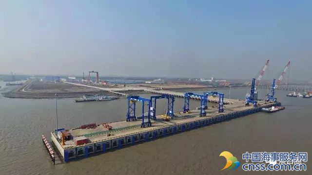太仓润禾码头正式进入试运营阶段