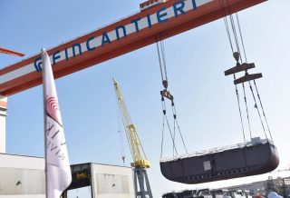 Fincantieri Holds Keel Laying for Viking Spirit