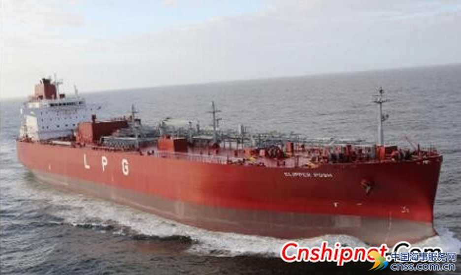 现代尾浦造船获4艘21000立方米乙烯运输船订单