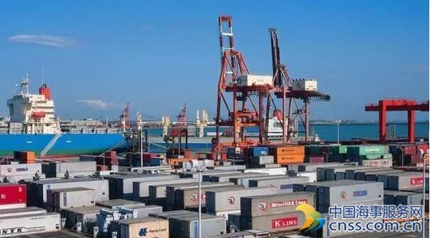 沙特达曼港异常拥堵  众多货柜积压