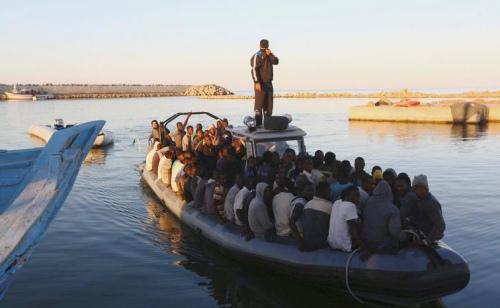 意大利展开7项救援行动 利比亚岸外730船民获救