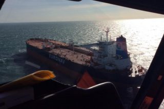 Chief Engineer Medevaced from Euronav Tanker