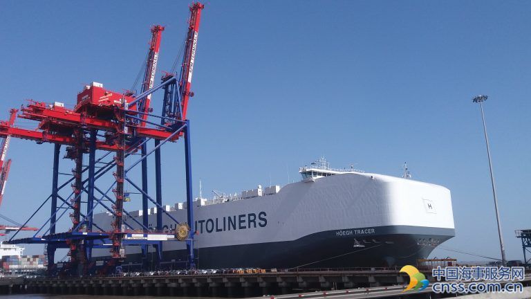 Spotted: Höegh Tracer Visits APM Terminals Pipavav