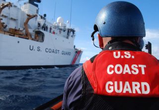 USCG Medevacs Seafarer from Bulker