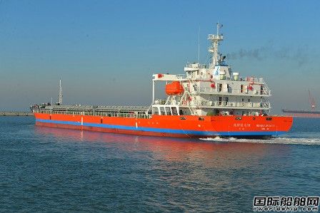 京鲁船业提前交付一艘9800吨散货船