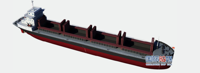 江海通航概念船：舟山至马鞍山2万吨级散货船