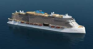 Spotted: First Look at NCL’s Leonardo-Class Ships