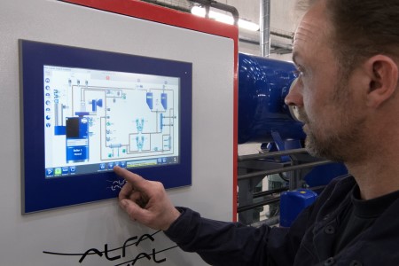 Alfa Laval Touch Control is the new standard of control for marine boilers