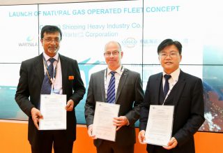 LR Awards AiP to Natural Gas Operating Fleet Concept