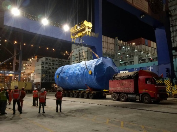 Maersk Line moves record breaking 79 MTNS of break-bulk cargo from JN Port, Maharashtra