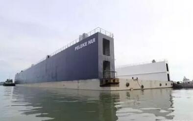 可使用200年！东南亚建造最大混凝土浮船坞