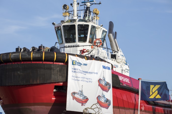 Kotug Smit Towage takes on three new Damen tugs for sustained operational growth