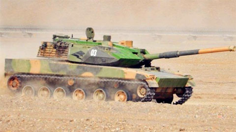 解放军新式坦克曝光 战力堪比三代主战坦克？