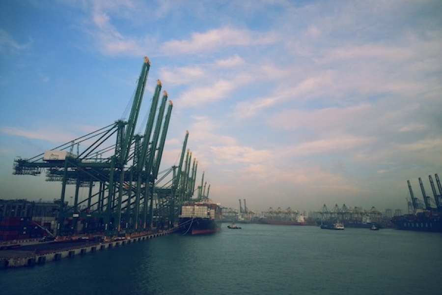 Singapore container volumes climb to 2.99m teu in May