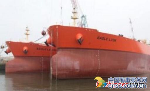 韩国现代重工2艘LR2成品油船命名