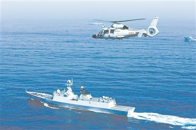 海军新型驱逐舰入列三年 年均航程都超过3万海里