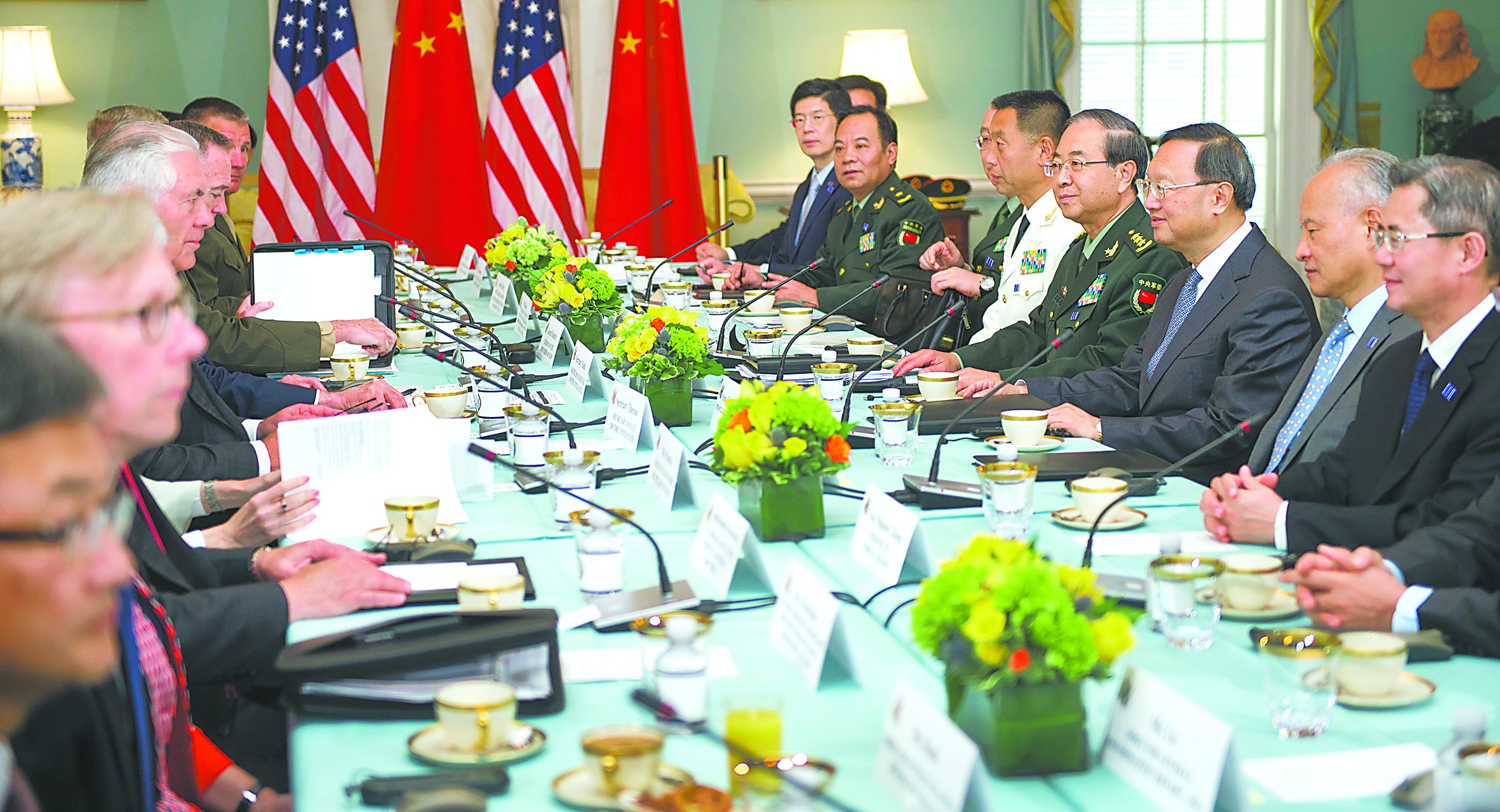 中美首轮外交安全对话开启 美称最高要务是朝核