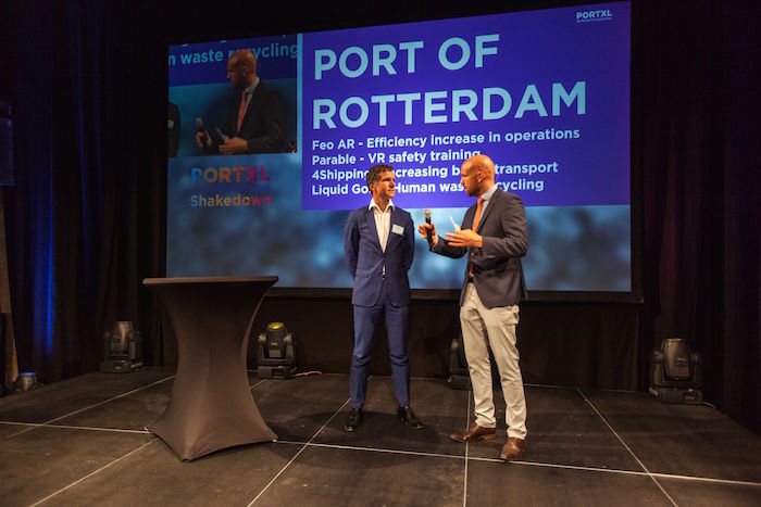 Port of Rotterdam Authority contracts four PortXL start-ups