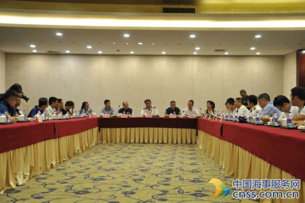 港澳台海员工会代表团与中国海员建设工会座谈会召开