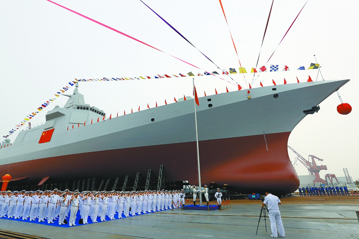 美称中国新驱逐舰压制美海军 打破亚洲军力平衡
