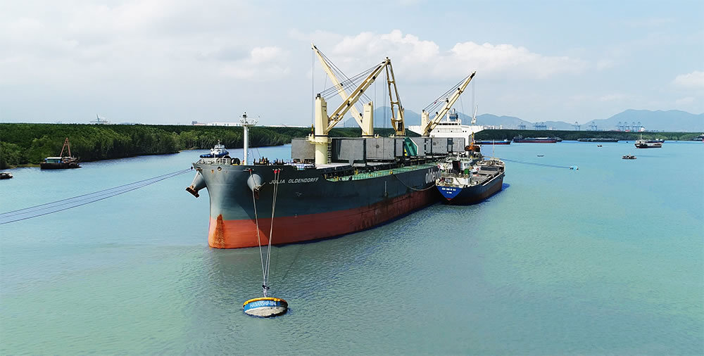 Oldendorff Introducing A Coal Transshipment Hub In South-Vietnam