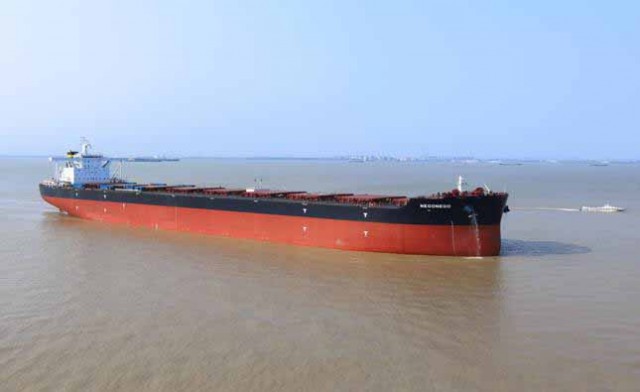 Dryships Inc. Announces Successful Delivery Of Its Second Modern Newcastlemax Vessel