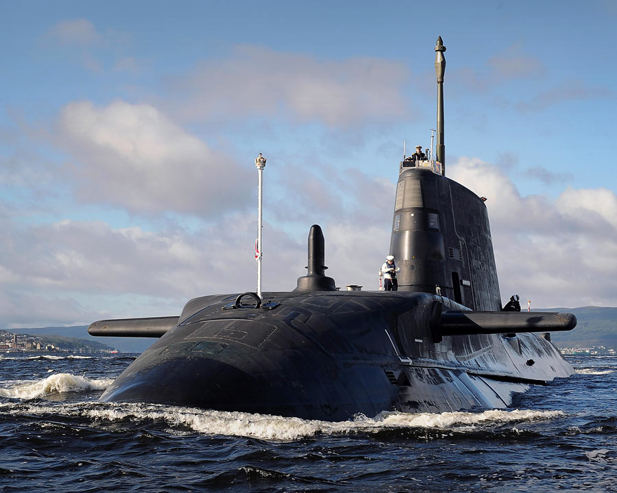 英媒：英核潜艇数次遭俄跟踪 被迫向盟友求援