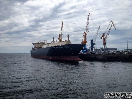 达门Brest修船厂完成一艘LNG船维护作业