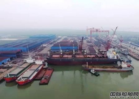 江苏海通2艘9800吨散货船顺利交付